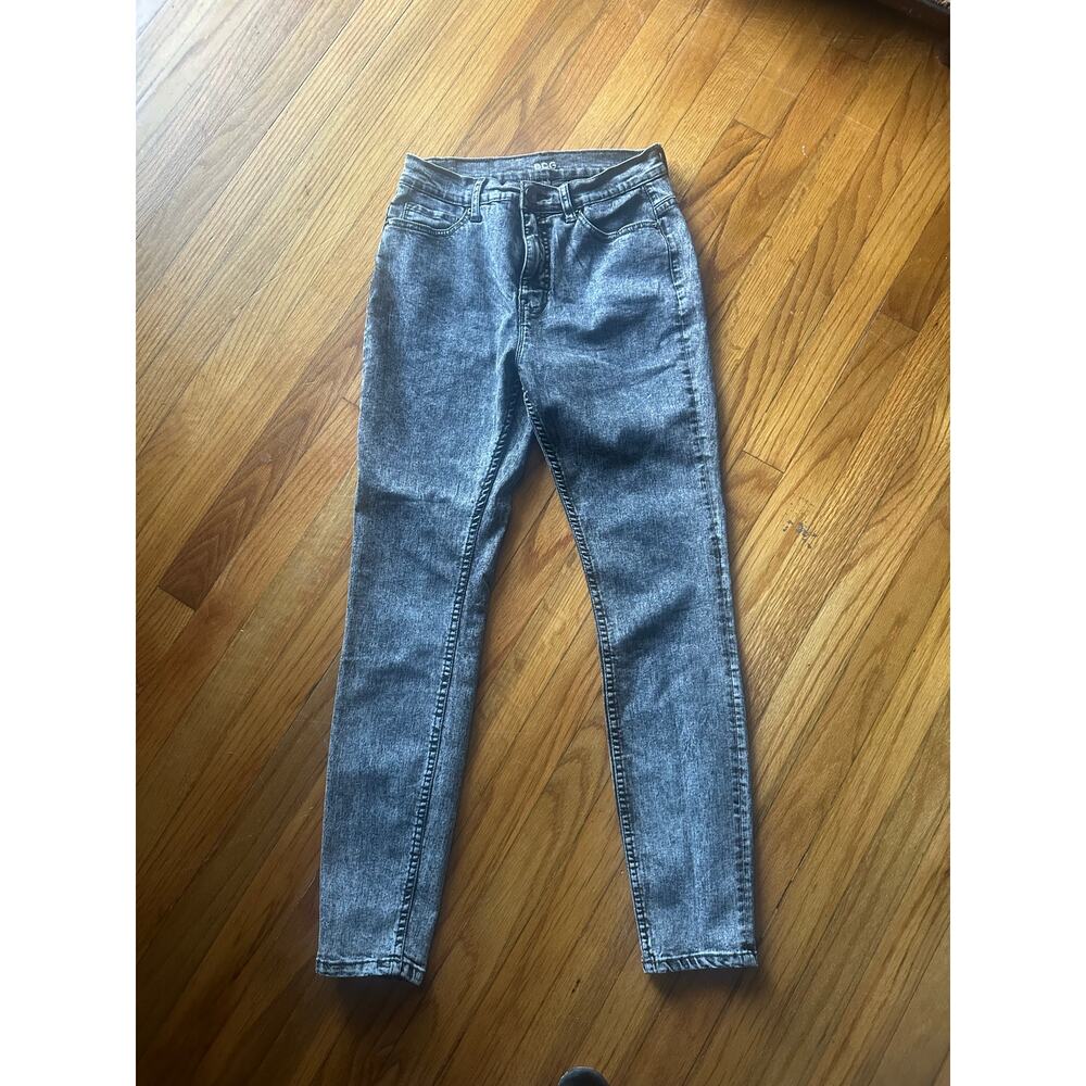 BDG High-Rise Twig Ankle Gray Acid Wash Jeans size 28